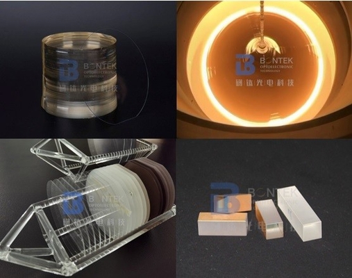 100um толстая ультра тонкая LiTaO3 вафля z отрезала для применений Pyroelectric
