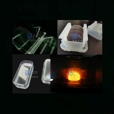 Вафля LiNbO3 128Y Pyroelectric свободная уменьшенная отрезала ранг ПИЛЫ